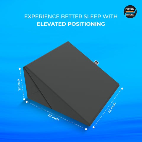 Wellgiver Memory Foam Wedge Pillow for Neck & Back Pain Relief Wellgiver Memory Foam Wedge Pillow for Neck & Back Pain Relief