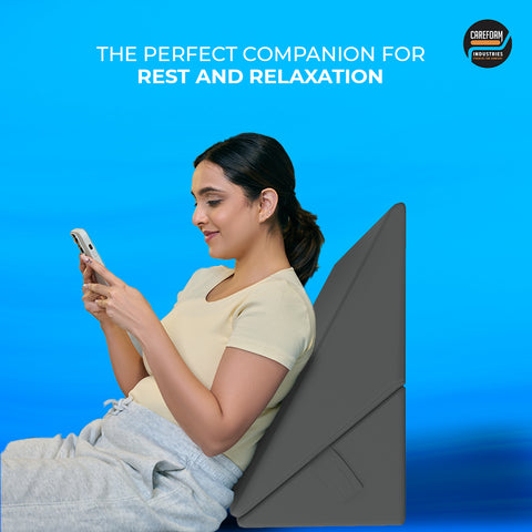 Wellgiver Memory Foam Wedge Pillow for Neck & Back Pain Relief Wellgiver Memory Foam Wedge Pillow for Neck & Back Pain Relief
