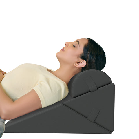 Wellgiver Memory Foam Wedge Pillow for Neck & Back Pain Relief Wellgiver Memory Foam Wedge Pillow for Neck & Back Pain Relief