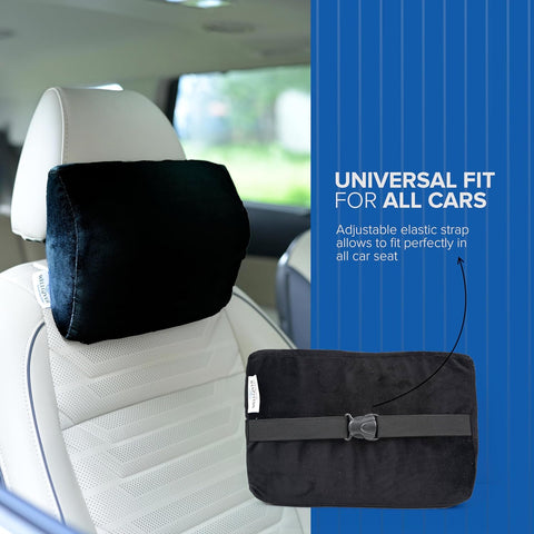 WELLGIVER Utlrasoft Car Neck Pillow (Pack of 1) WELLGIVER Utlrasoft Car Neck Pillow (Pack of 1)