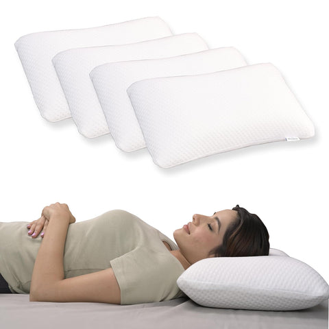 WELLGIVER ComfortCloud Orthopedic Memory Foam Pillows