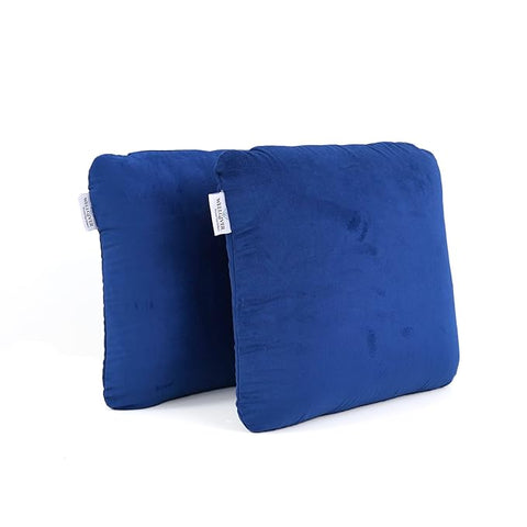 WELLGIVER Memory Foam Square Cushion (Pack of 2)