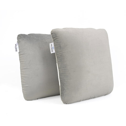 WELLGIVER Memory Foam Square Cushion (Pack of 2)