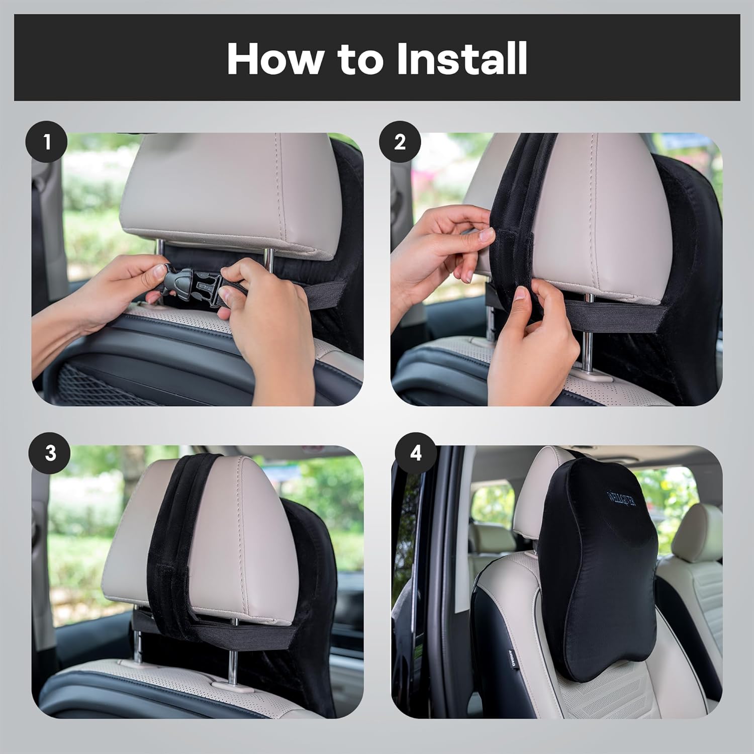 Car neck outlet cushion